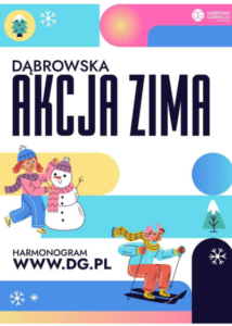plakat Dąbrowska Akcja Zima