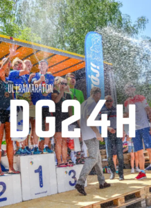 Zdjęcie przedstawia zapowiedź Ultramaratonu DG24H