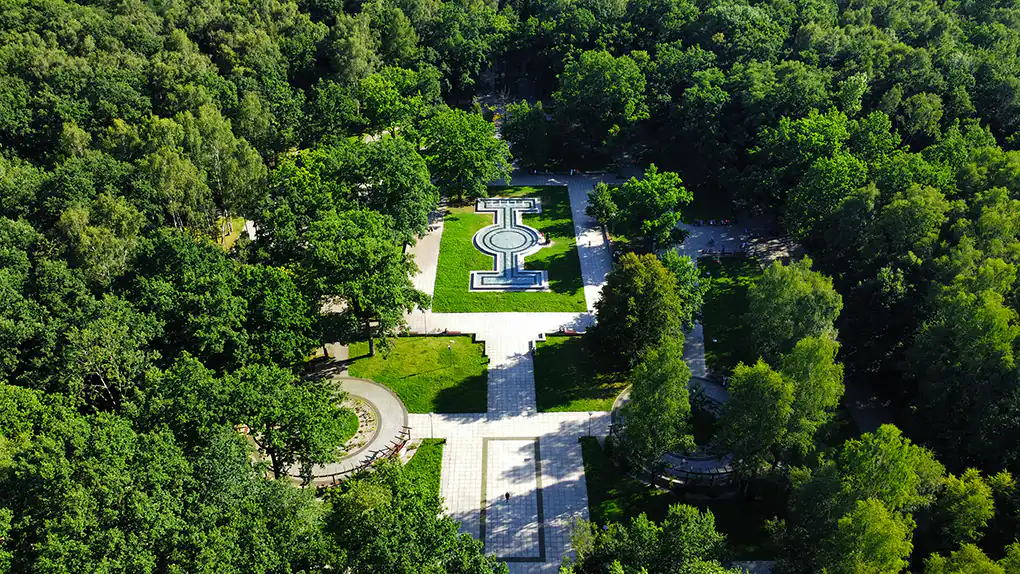 Zdjęcie przedstawia Park Zielona