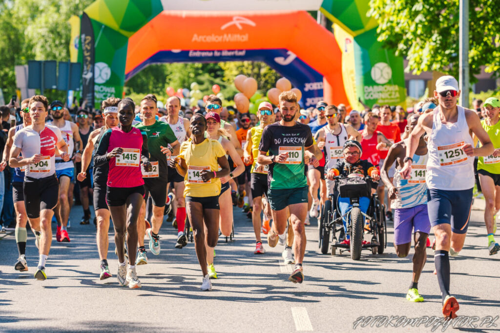 Zdjęcie ze startu Półmaratonu