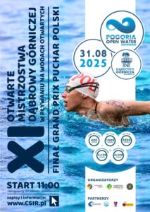 Plakat POGORIA OPEN WATER 2025r.