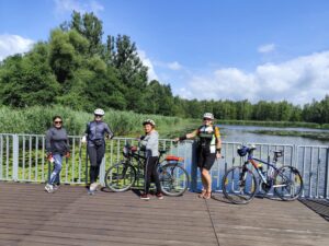 Wycieczka rowerowa z Stowarzyszeniem ,,Rowerowa Dąbrowa''