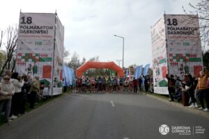 18. Półmaraton Dąbrowski ArcelorMittal Poland- start biegu