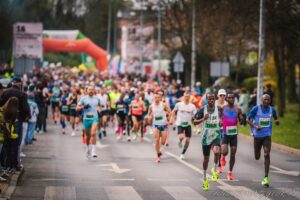 18. Półmaraton Dąbrowski ArcelorMittal Poland- start trasy