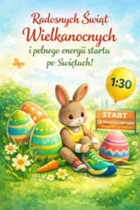 Kartka wielkanocna z życzeniami