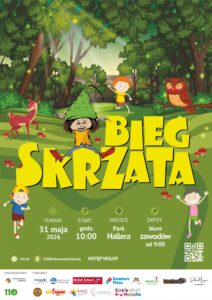 plakat promujący Bieg Skrzata 2026