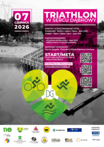 plakat promujący TRIATHLON 2026