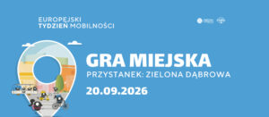 Plakat promujący Grę Miejską 